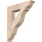 Ekena Millwork Funston Traditional Smooth Bracket, Douglas Fir, 5 1/2"W x 30"D x 34"H BKT06X30X34FST01SDF - alternate 1